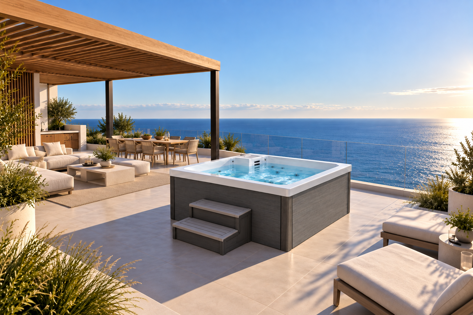 Mini piscinas en acrílico Spa Nova 300